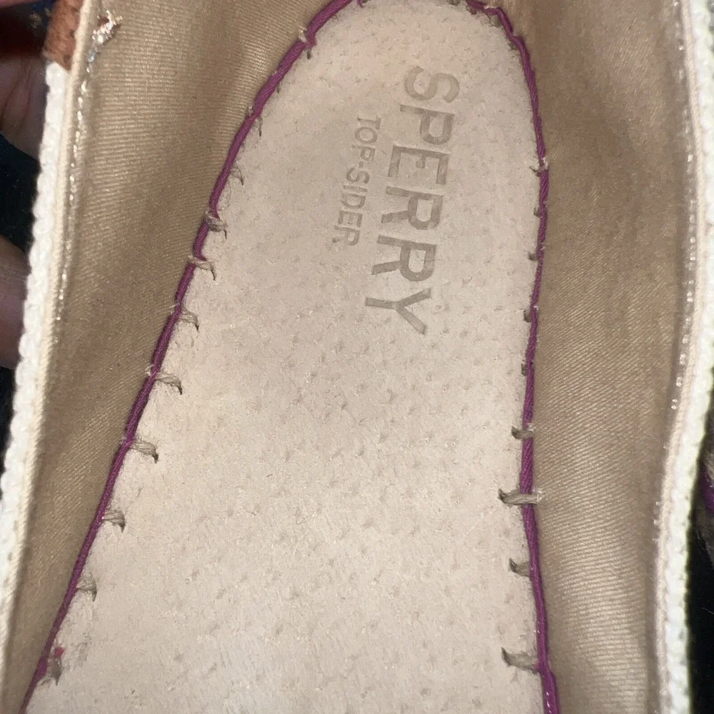 Sperry colorblock canvas